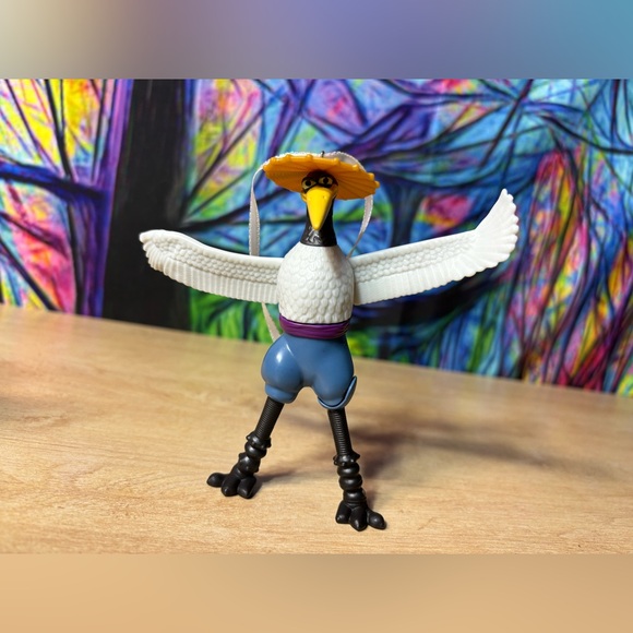 Kung Fu Panda Christmas ornament; Set Of 3, Master Monkey, Master Crane, Tigress - Picture 8 of 9